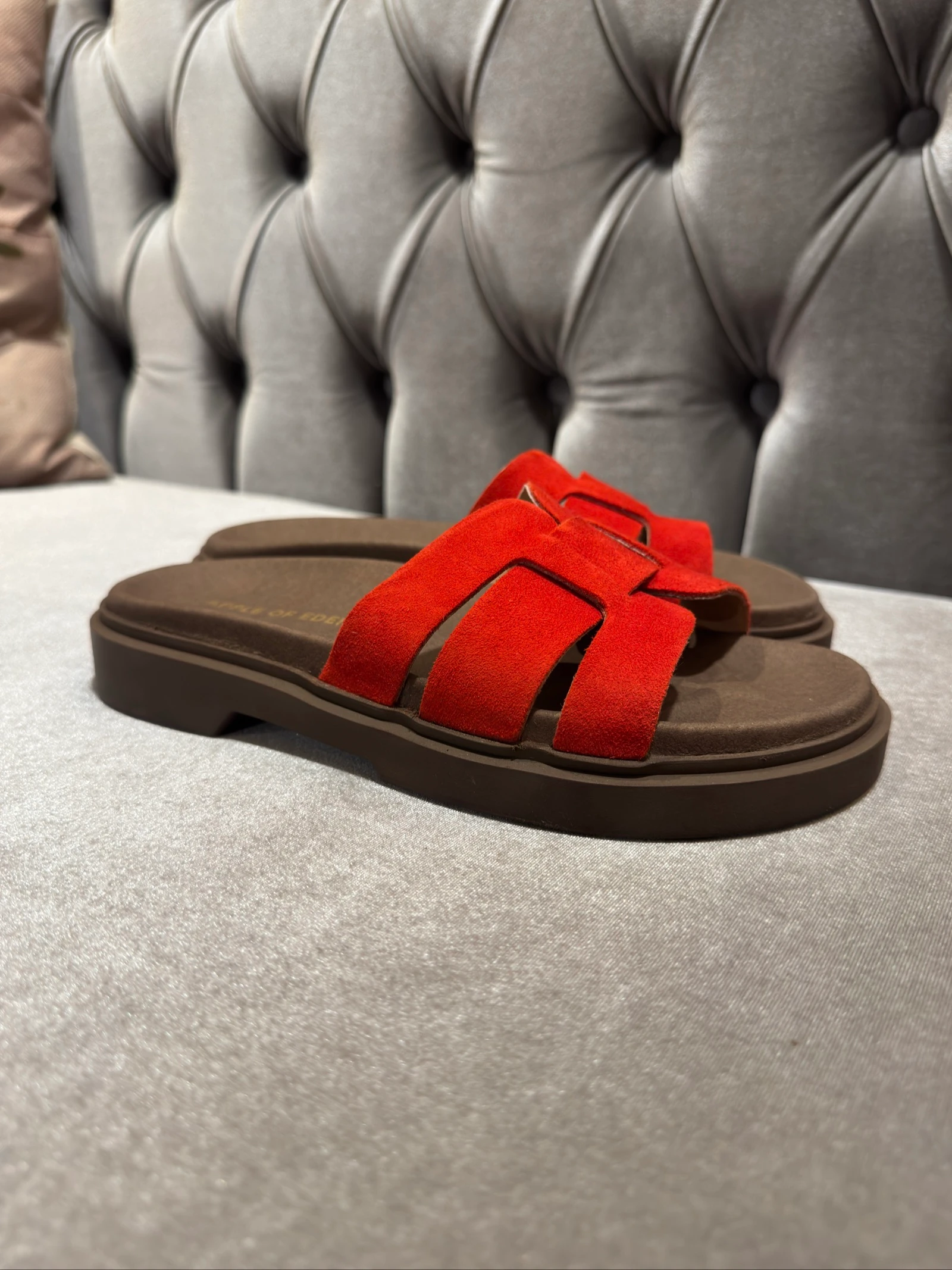 PURE rode sandalen - Apple of Eden – photo 9